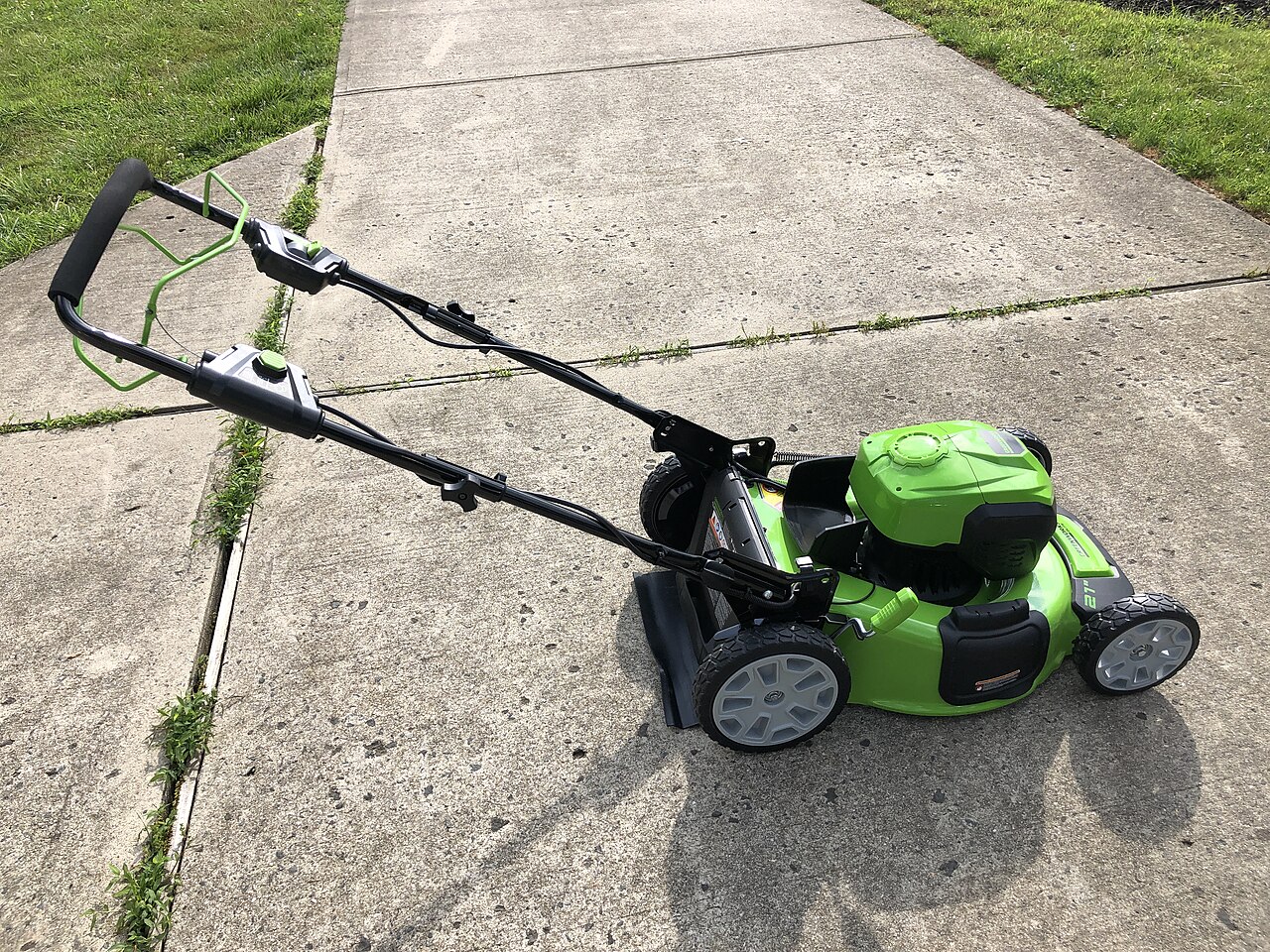 A cordless lawn mower is one of the highest-demand tools in a shared battery platform.