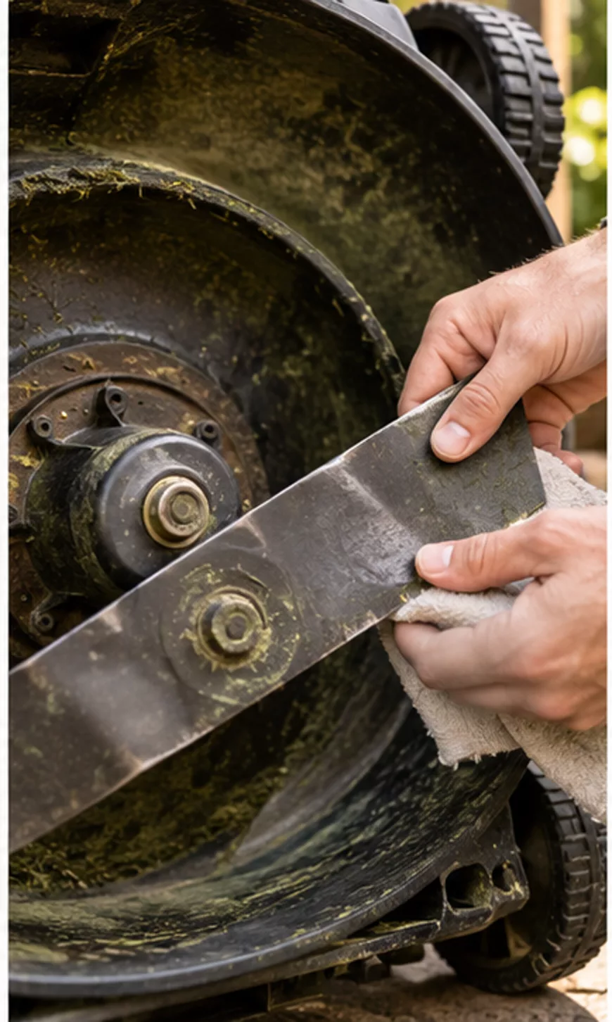For clean under lawn mower deck, correcting the identified cause is more reliable than replacing parts at random.