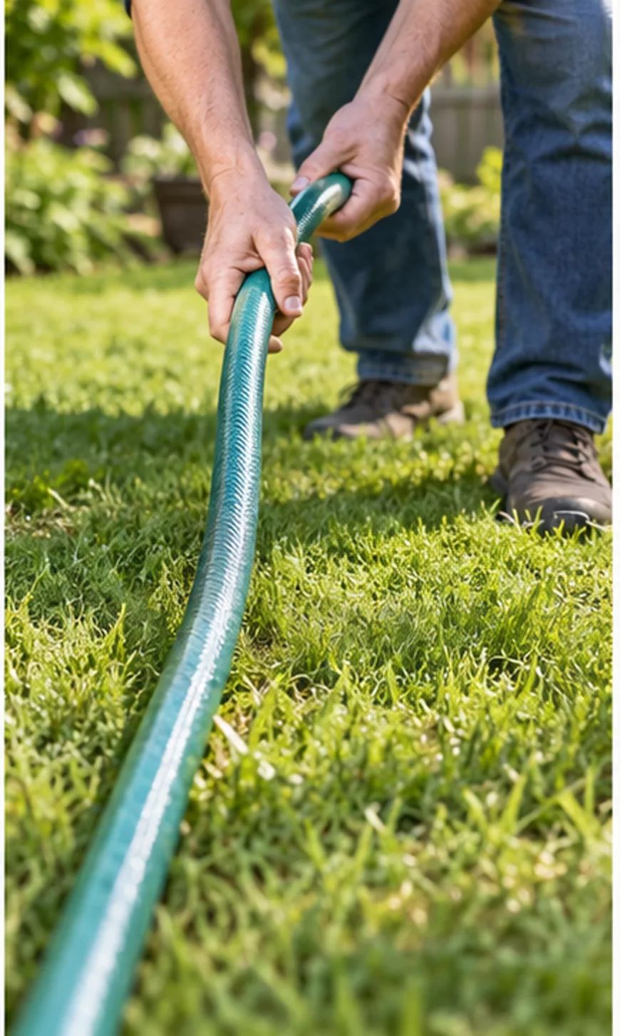 Checking one variable at a time helps isolate the cause of garden hose keeps kinking.