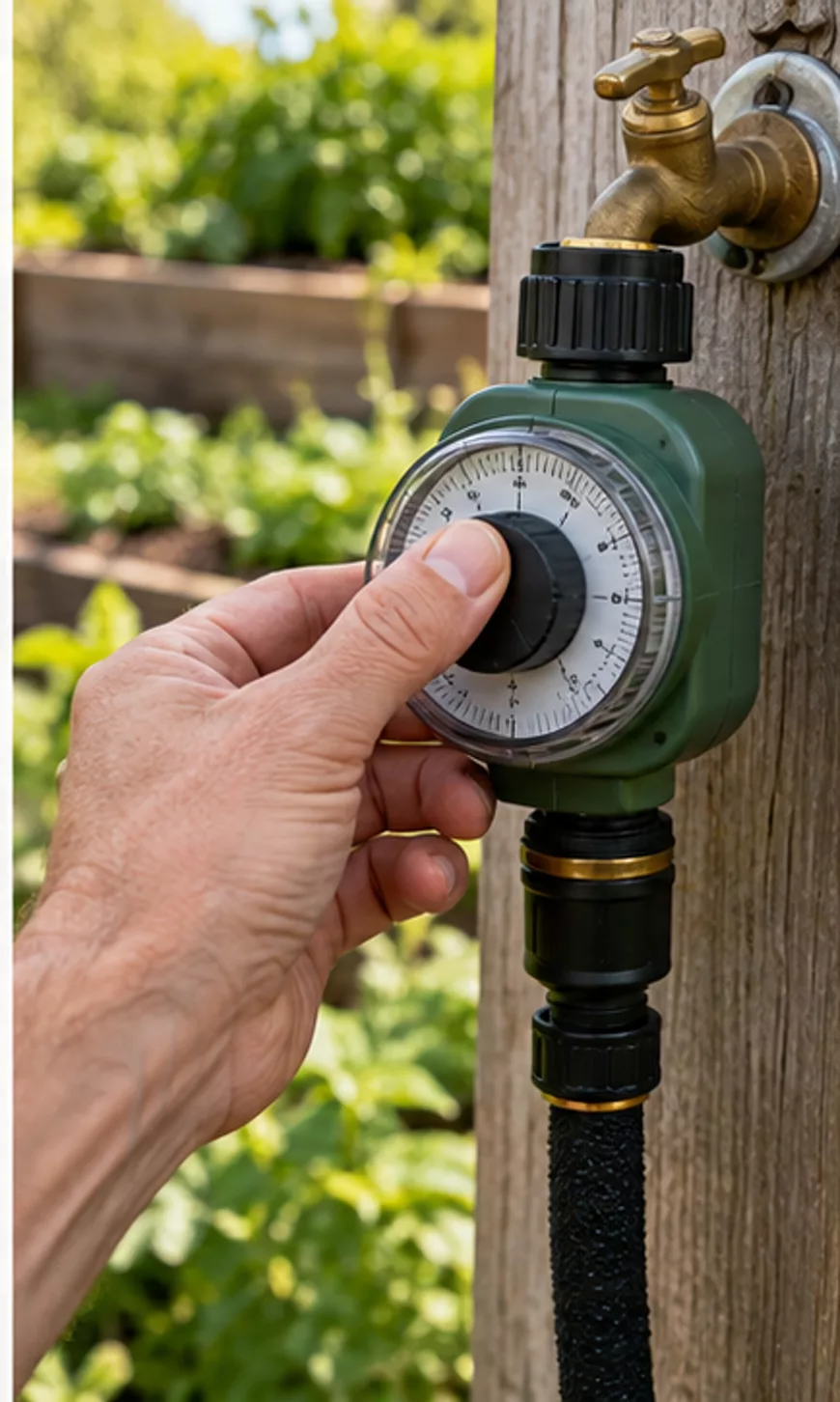 Checking one variable at a time helps isolate the cause of how long to run a soaker hose.