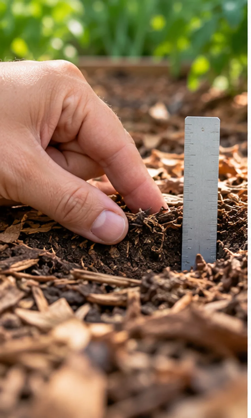 A practical first look at how much mulch should you put in a raised bed.