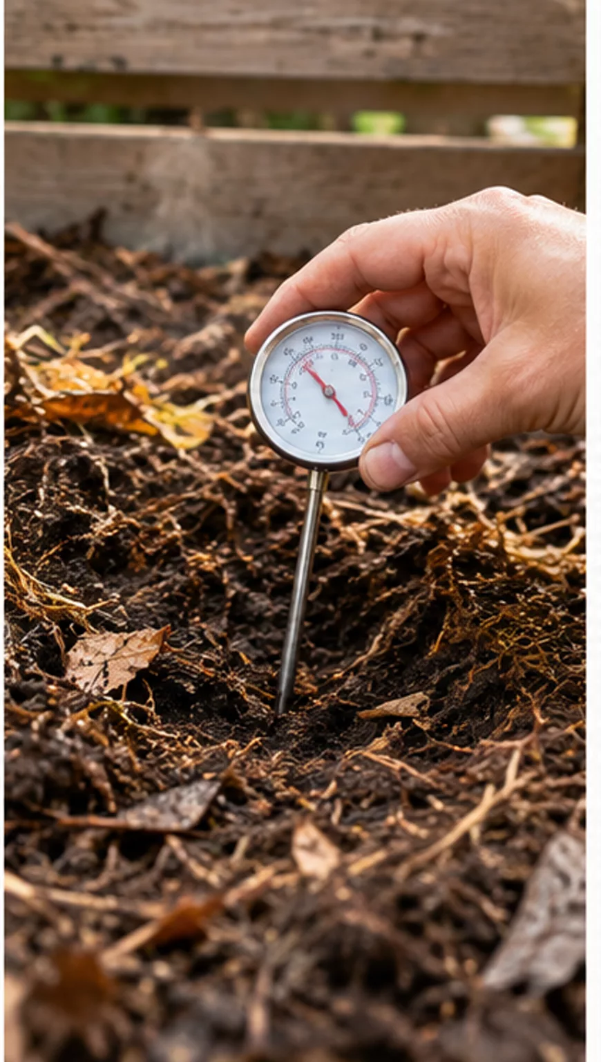 Checking one variable at a time helps isolate the cause of how to tell when compost is finished.