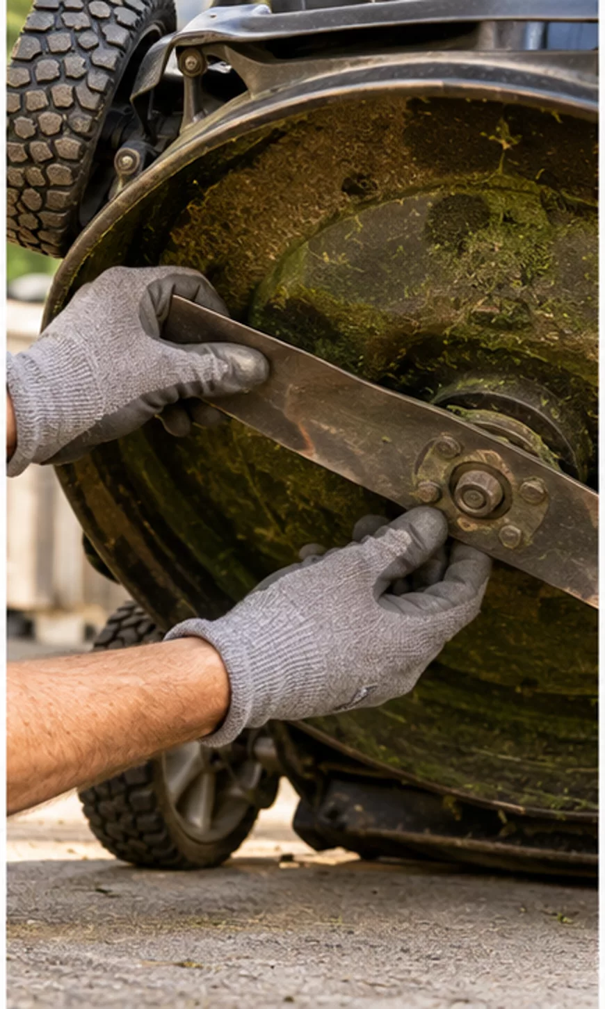 Checking one variable at a time helps isolate the cause of lawn mower cutting unevenly.