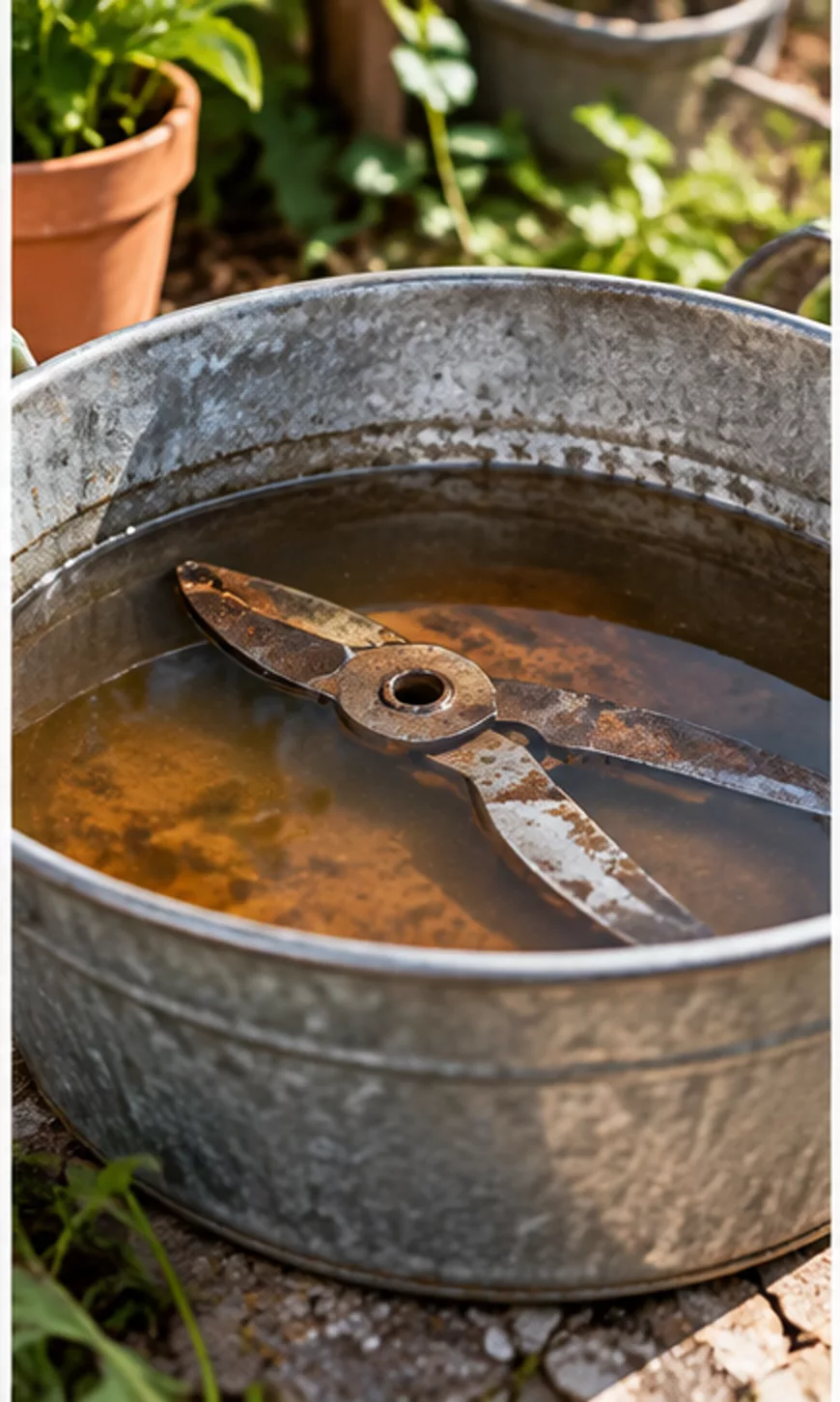 A close inspection of remove rust from garden tools reveals details that a quick visual check can miss.