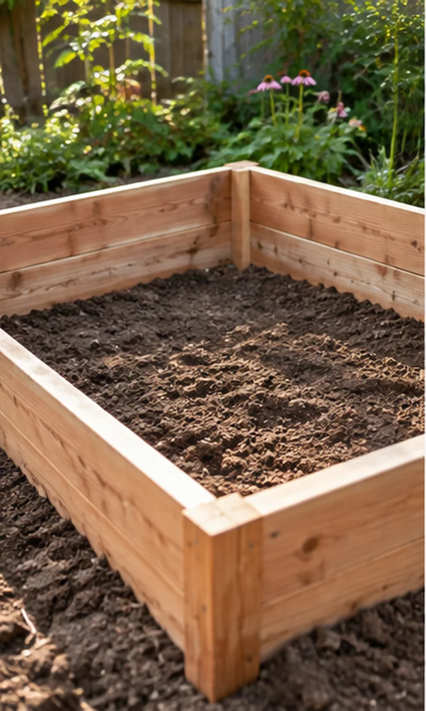 A practical first look at should you line a raised garden bed.