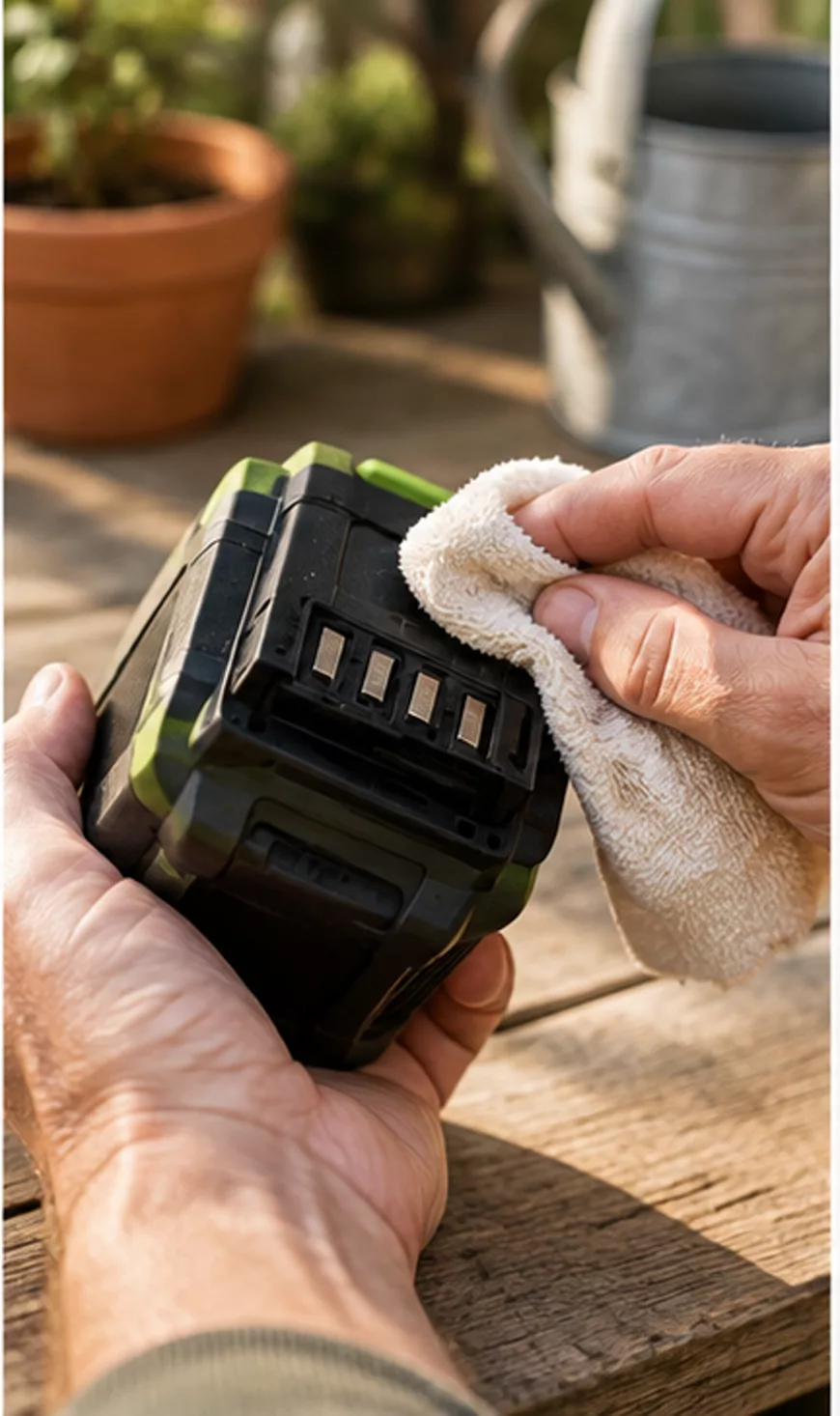 Checking one variable at a time helps isolate the cause of store lawn tool batteries winter.
