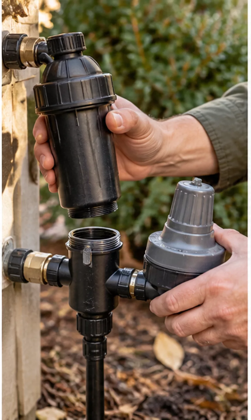 Checking one variable at a time helps isolate the cause of winterize drip irrigation system.